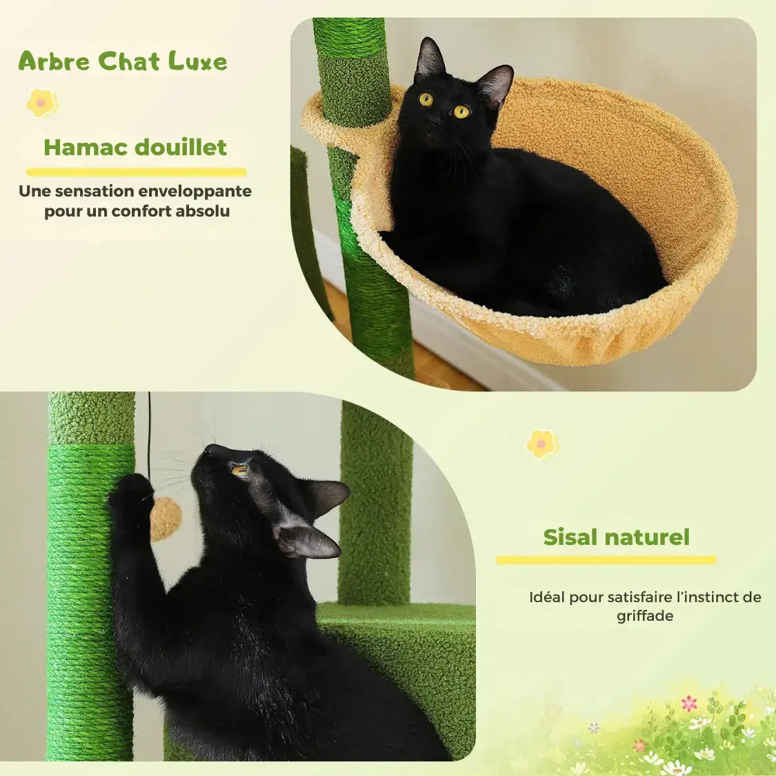 EMPIRE™ — Arbre à Chat XXL Signature Multi-Niveaux