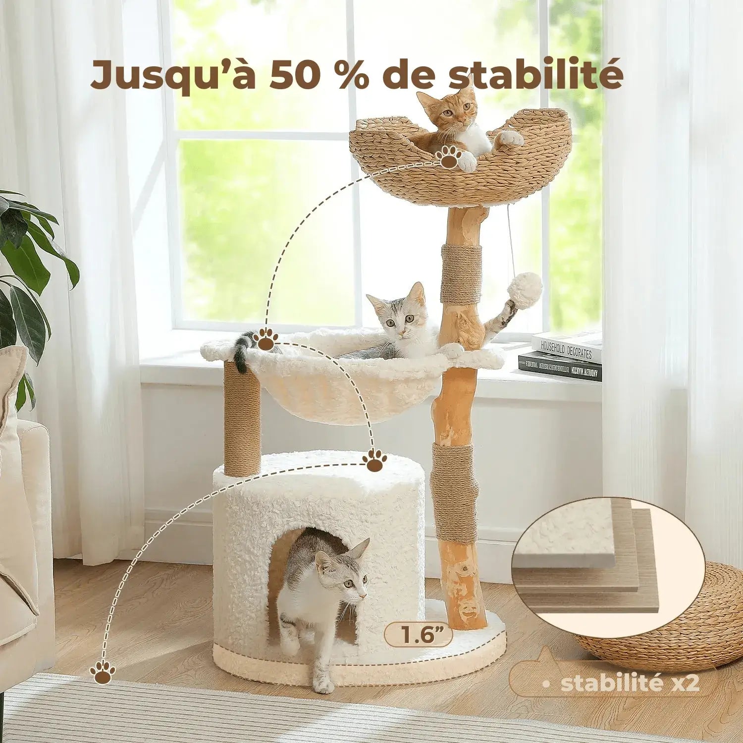 Arbre à Chat Bois