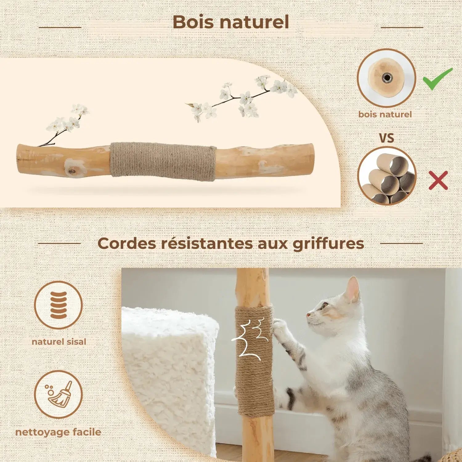 Arbre à Chat Bois