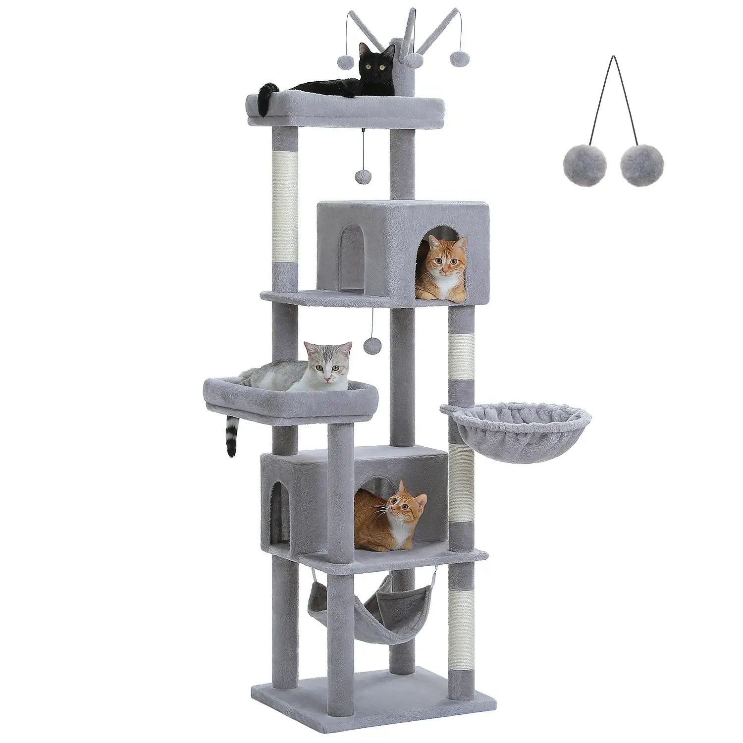 EMPIRE™ — Arbre à Chat XXL Signature Multi-Niveaux