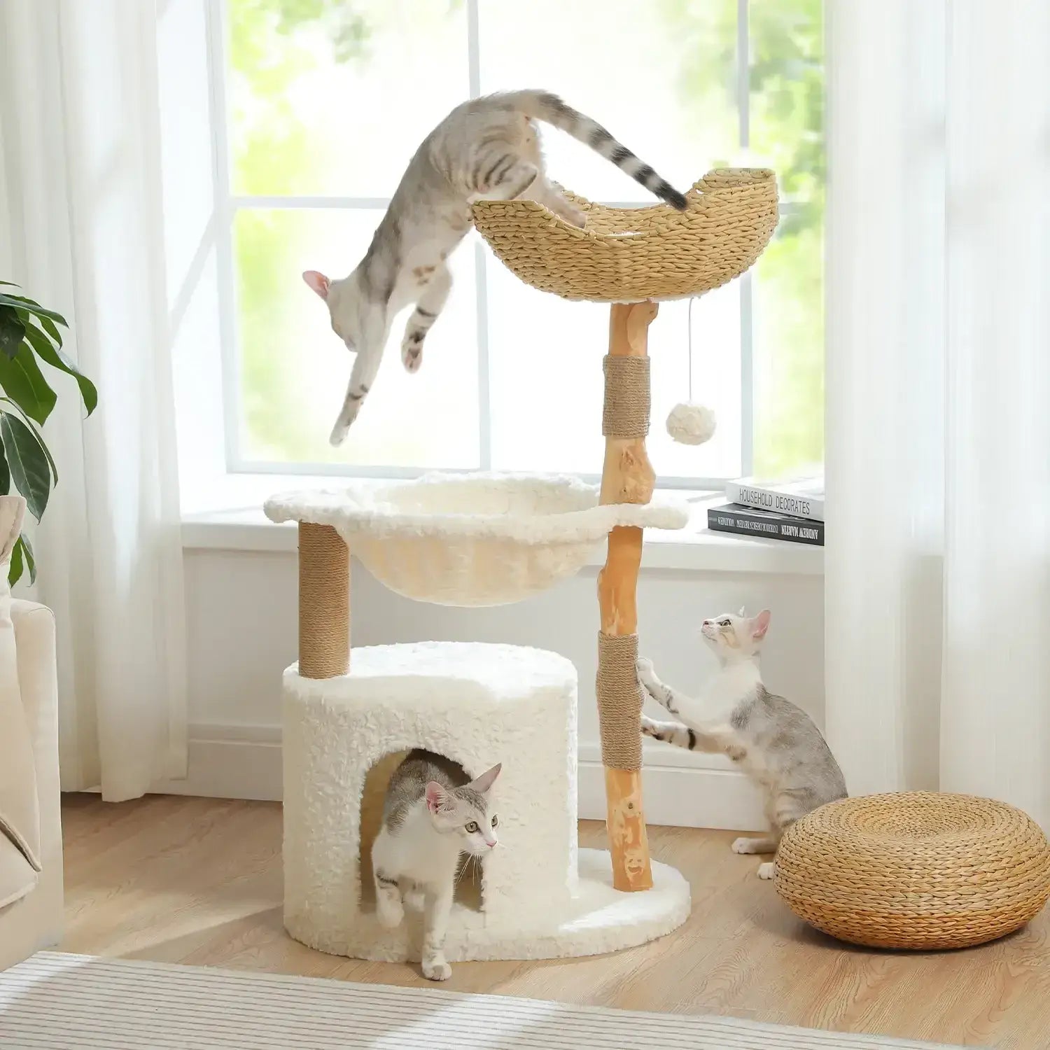 Arbre a chat luxe