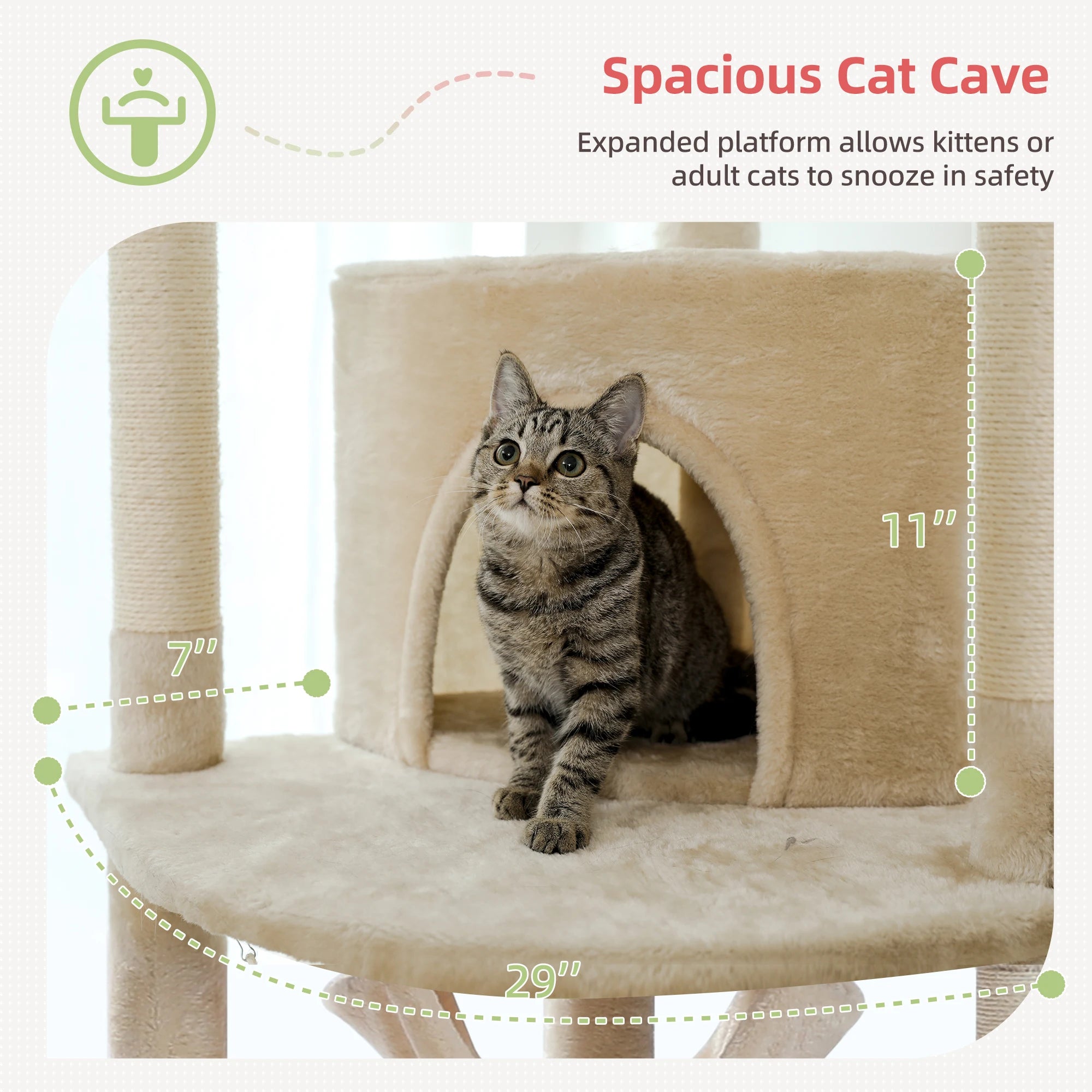 ÉCLIPSE™ — Arbre à Chat Sol-Plafond Élégant XXL