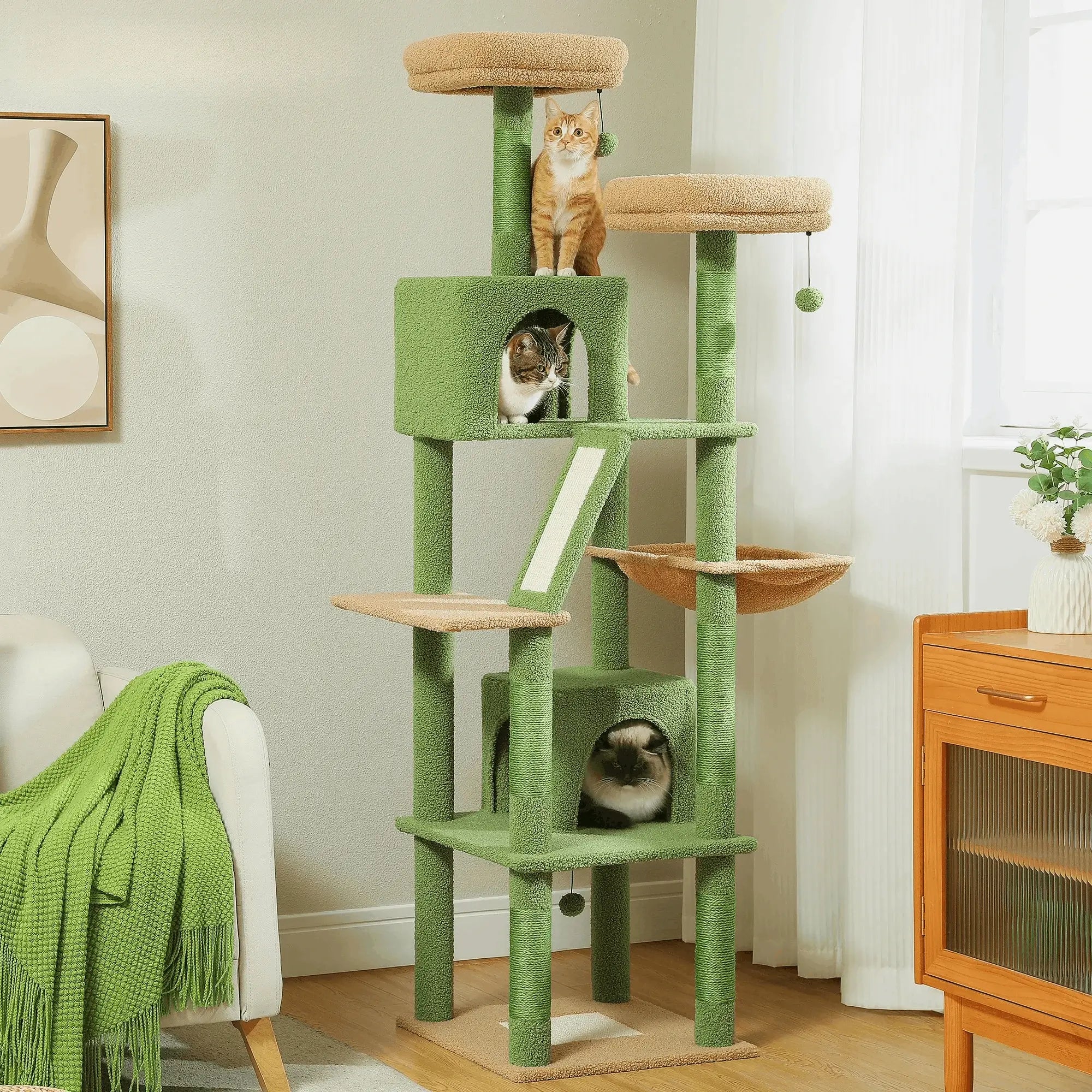 EMPIRE™ — Arbre à Chat XXL Signature Multi-Niveaux