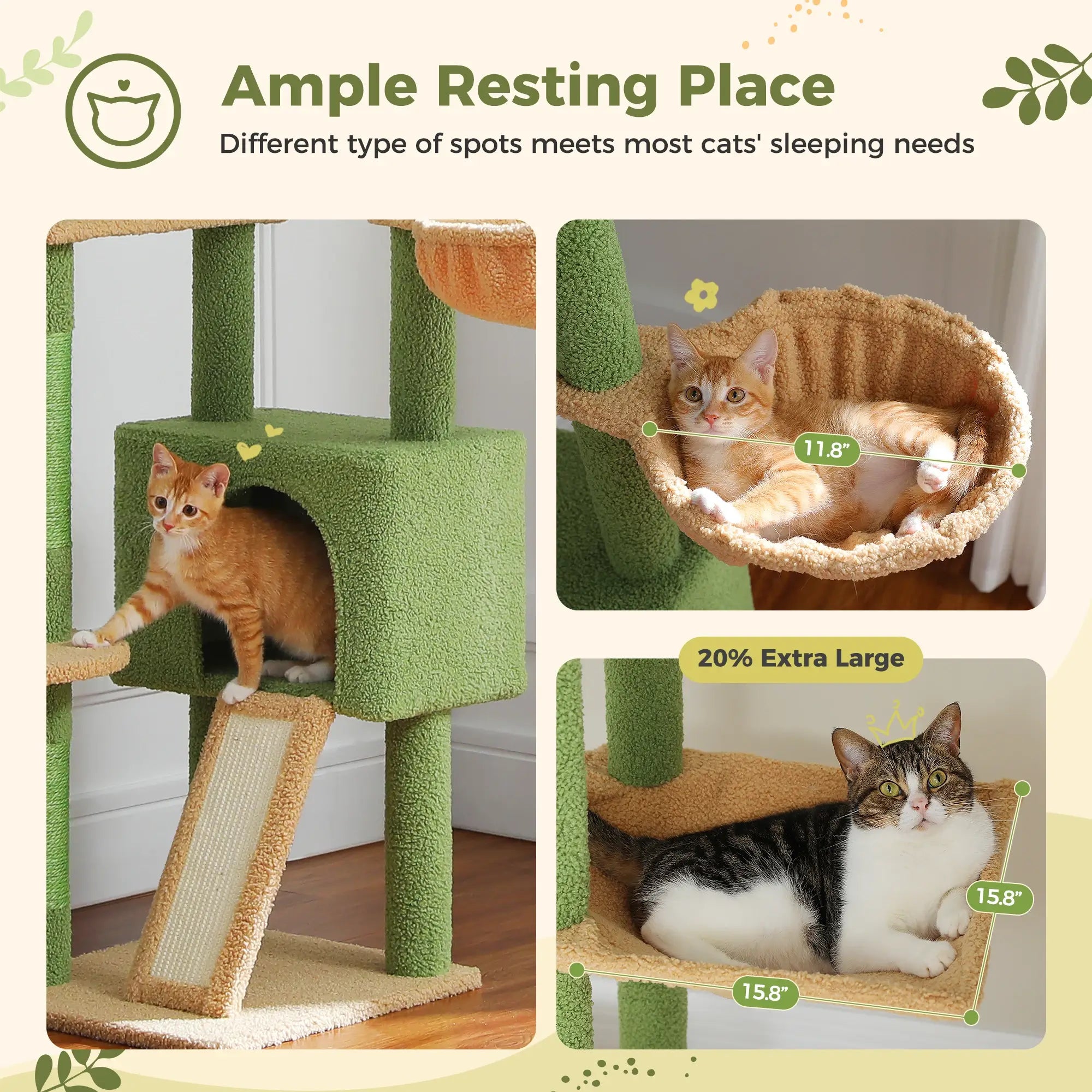 VÉGA™ — Arbre à Chat Sol-Plafond