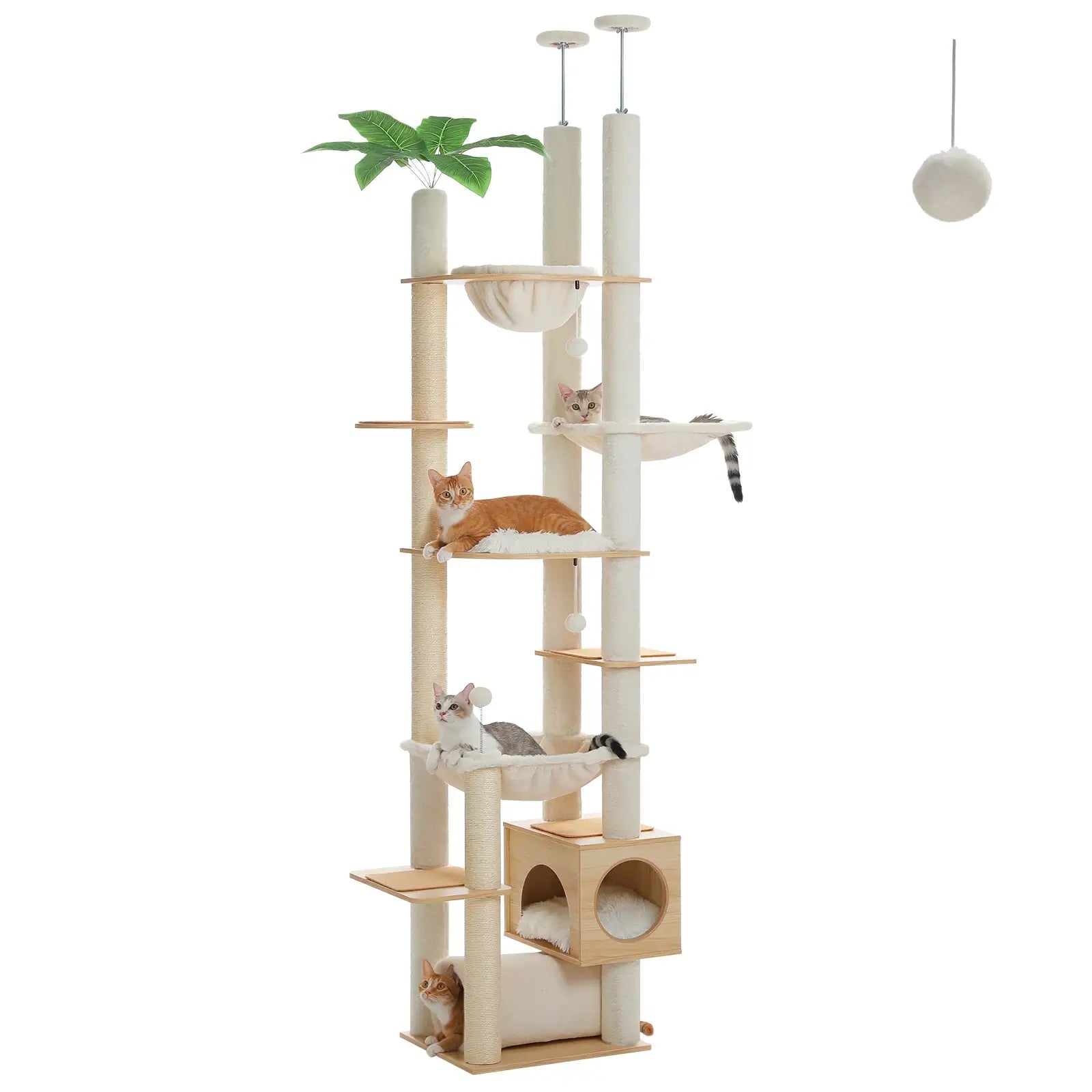 VÉGA™ — Arbre à Chat Sol-Plafond